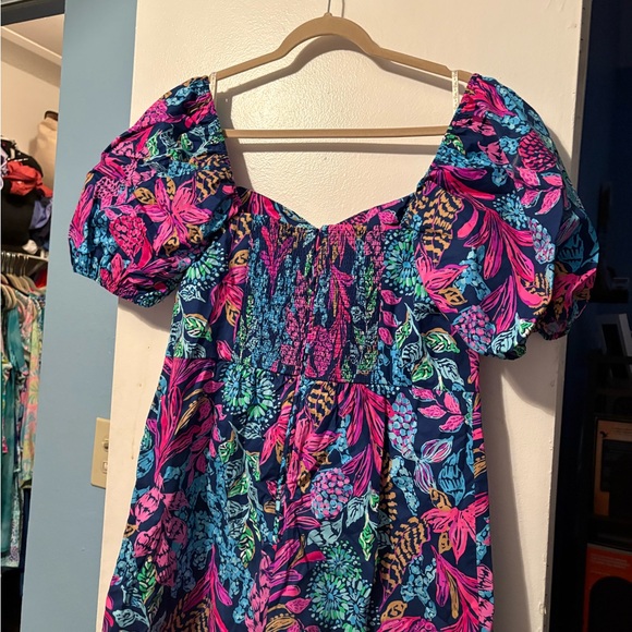 Lilly Pulitzer Morena Short Sleeve Romper - Picture 4 of 4